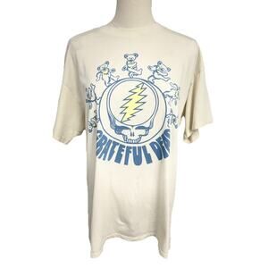 Grateful Dead Dancing Bears Tee XS/S American Eagle Band T-Shirt Vintage Style
